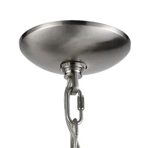 Pittman 31'' Wide 9-Light Chandelier - Brushed Nickel 3