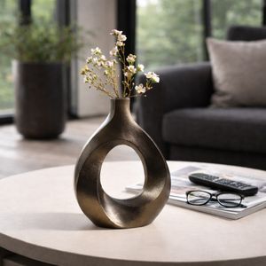 GRANGERROSE BRONZE VASE 14 (IN) 11