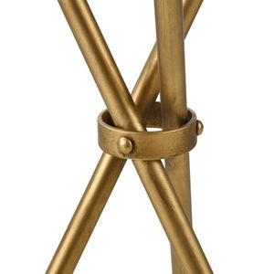 Nasso Accent Table - Brass 3