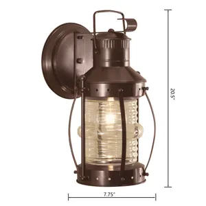 Seafarer 12.5'' High 1-Light Outdoor Sconce - Bronze 2
