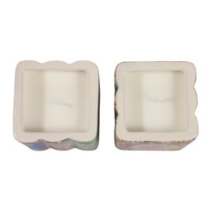 IRVINGSHAW SET OF 2 WILD FIG & CASSIS CANDLE 4 (IN) 9
