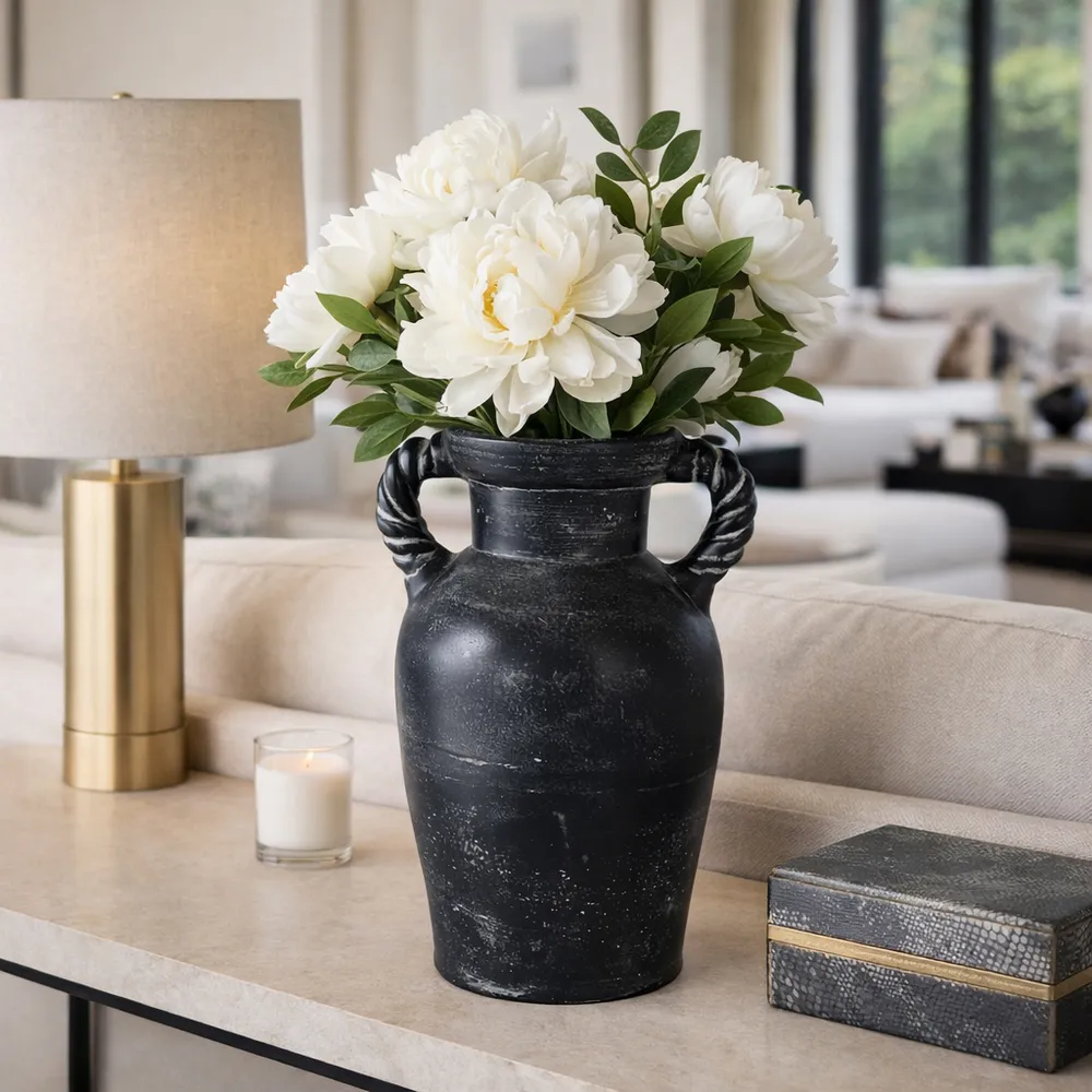 CLOVERWIND BLUE VASE 14 (IN)