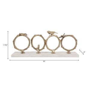 BRONSONSIDE GOLD DECOR 8 (IN) 10