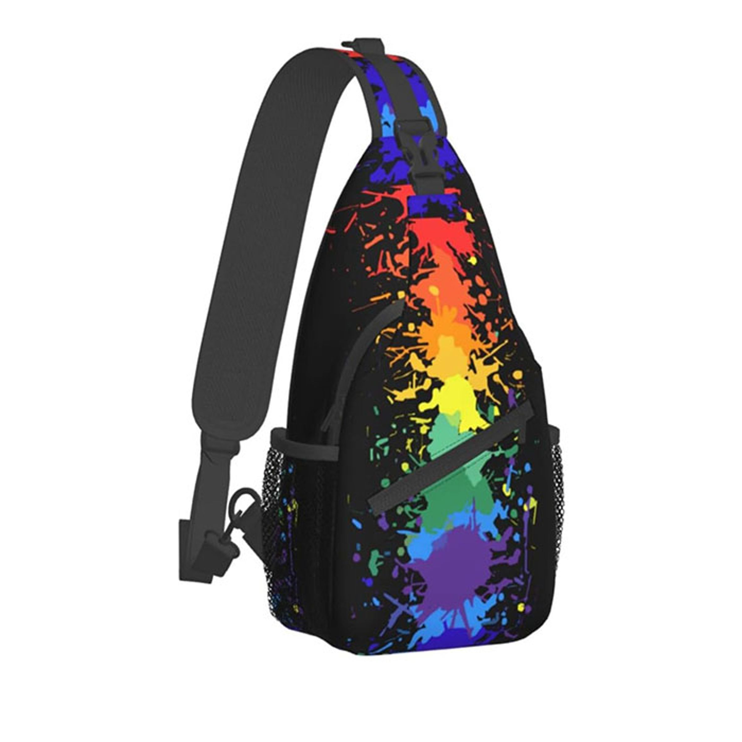 CROSS-BODY BACKPACK - MULTI-COLOR TIE-DYE