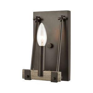 Transitions 9'' High 1-Light Sconce - Oil Rubbed Bronze 3