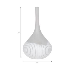 15" DULCET SMALL GLASS BOTTLE 7