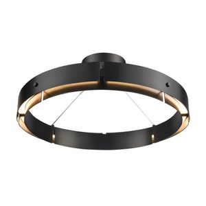 Fogelberg 26'' Wide Integrated LED Pendant - Matte Black 3