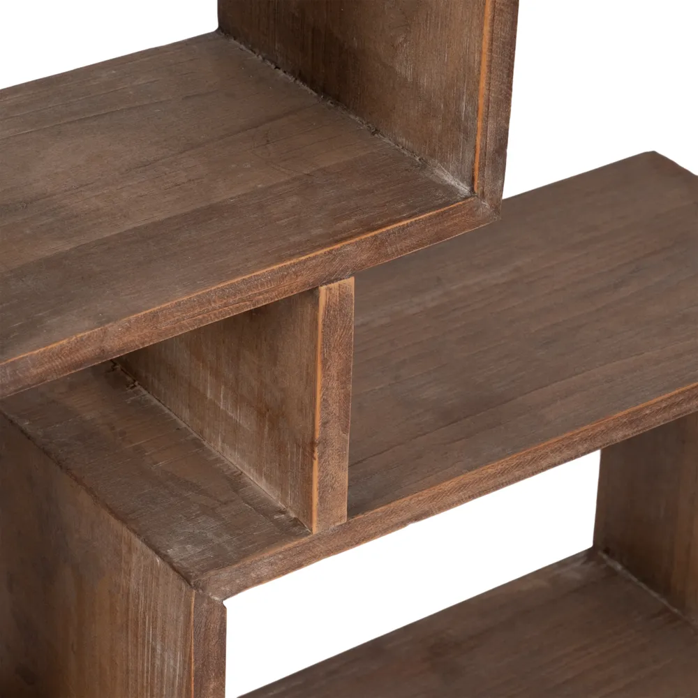 RAFETON BROWN WALL SHELF 39 (IN)
