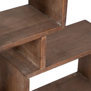 RAFETON BROWN WALL SHELF 39 (IN) 7