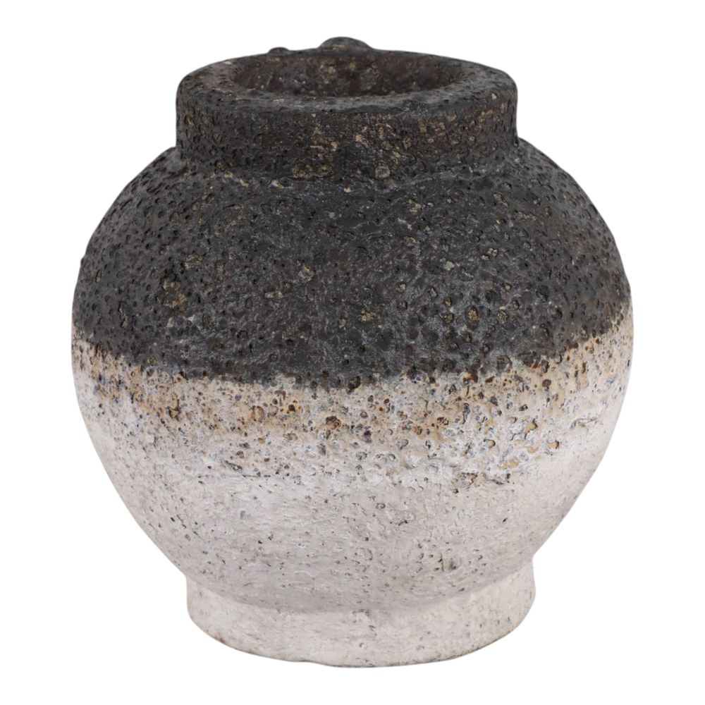 GLENPORT BLACK VASE 6 (IN)