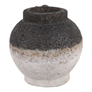 GLENPORT BLACK VASE 6 (IN) 5
