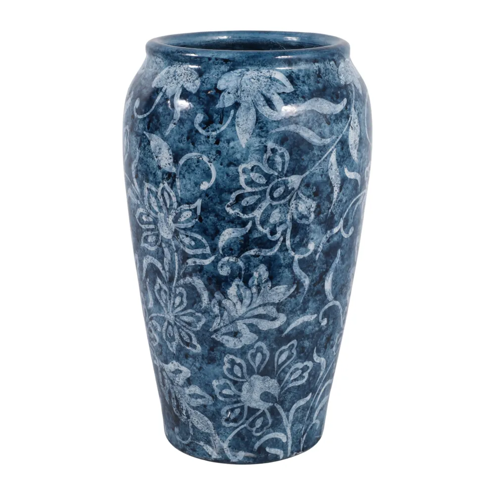 NOLANFORD BLUE VASE 14 (IN)