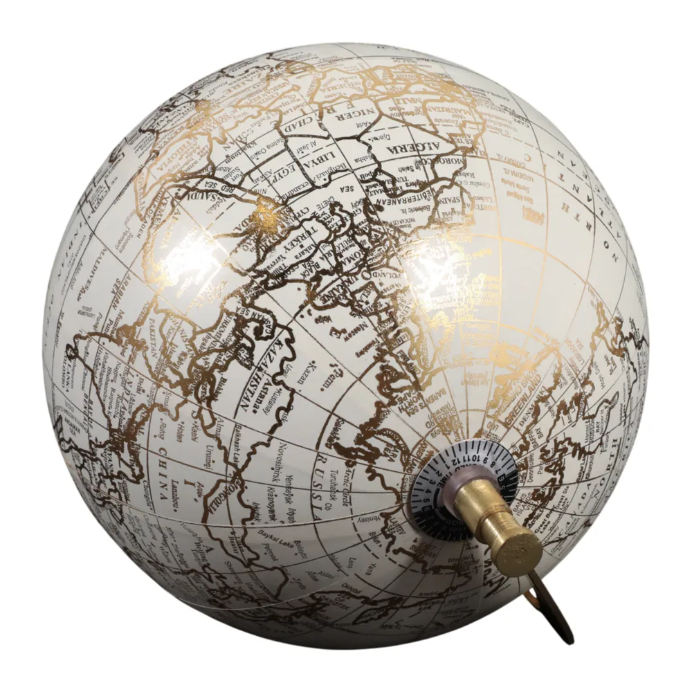 INGRIDDALE WHITE GLOBE 10 (IN)