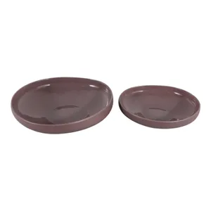 PEYTONWICK SET OF 2 PURPLE BOWLS 4 (IN) 6