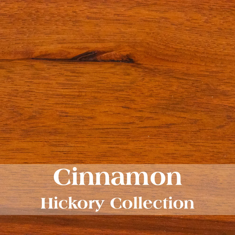 Hickory Log Open End Table - Cinnamon