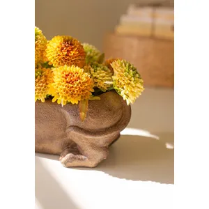 Cement Dachshund Planter 5