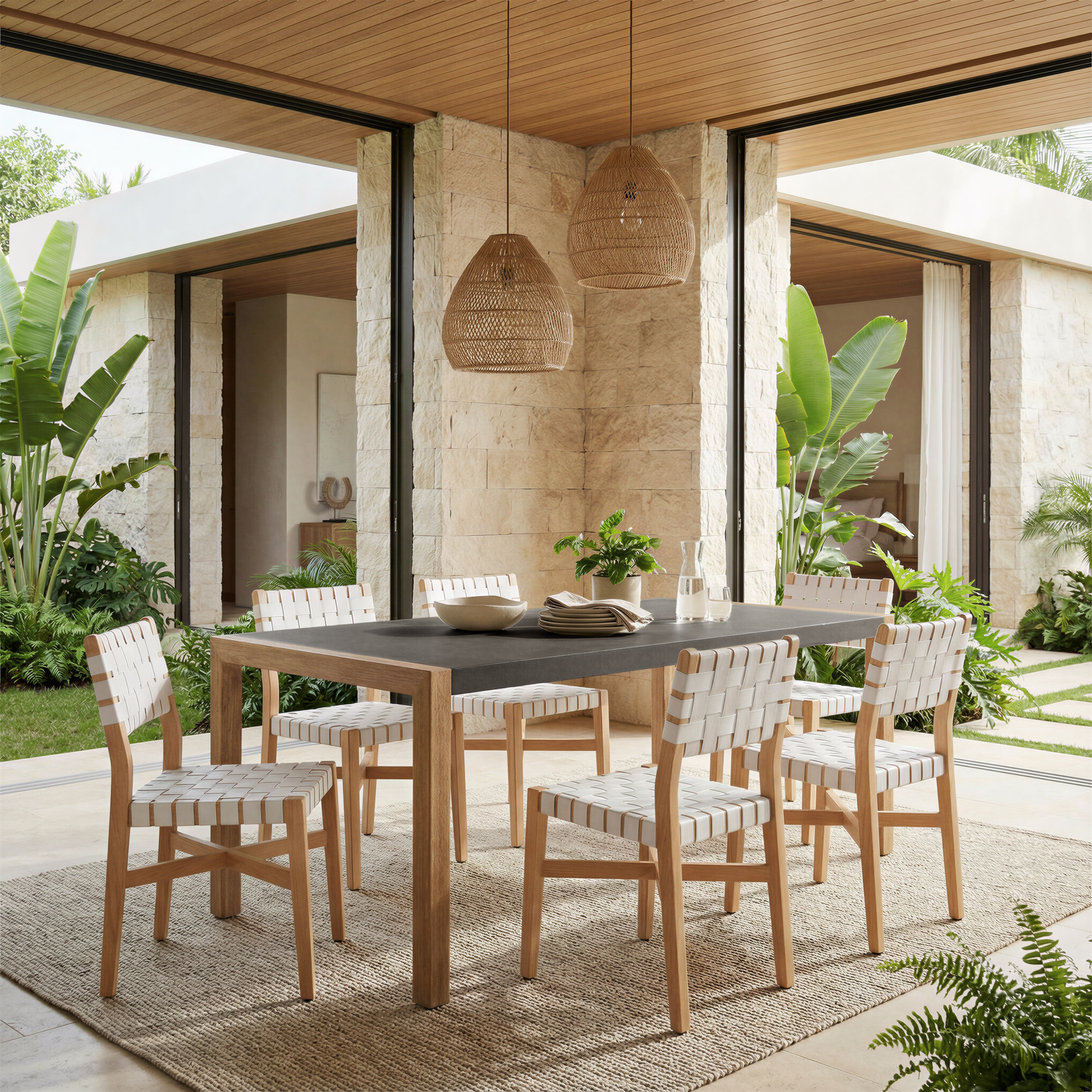 Kata Dining Table Gray product image