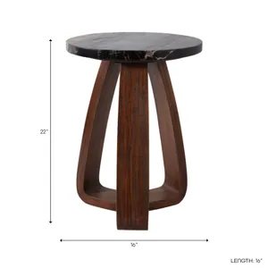 NELSONWIND BROWN TABLE 22 (IN) 10