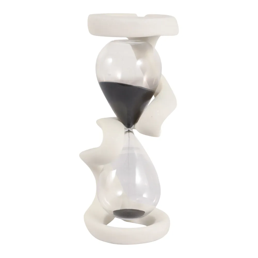 TESSSIDE WHITE HOURGLASS 13 (IN)