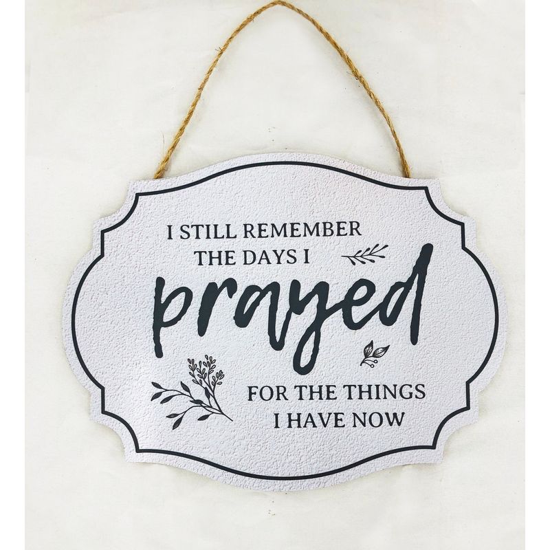 10.2x7.9x0.2IN PRAYED