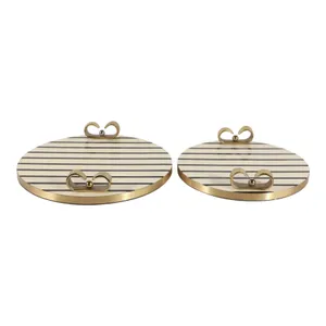 DARRENCLIFF SET OF 2 CREAM TRAY 3 (IN) 6