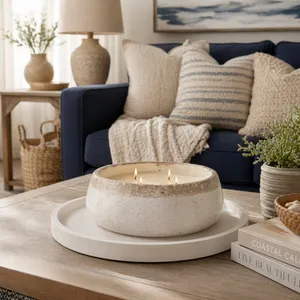 DUNEHAVEN IVORY CANDLE 4 (IN) 11