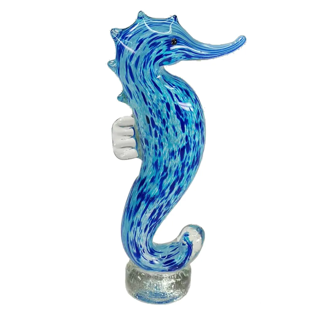 8" 660G BLUE SPOTTED SEAHORSE
