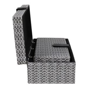 BECKETTLAKE SET OF 2 BLACK BOXES 5 (IN) 7