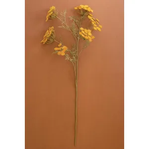 Artificial Yellow Lace Flower 1