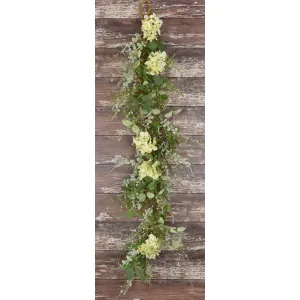 Garden Hydrangia 4ft Garland 1