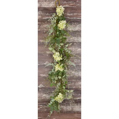 Garden Hydrangia 4ft Garland
