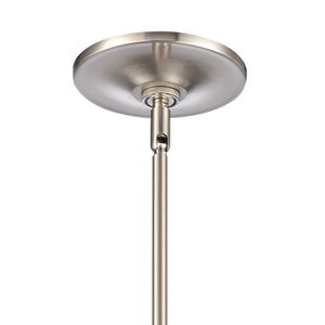 Connection 8'' Wide 1-Light Mini Pendant - Satin Nickel 5