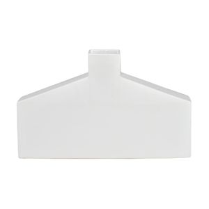 Drue Vase - Short Matte White 1