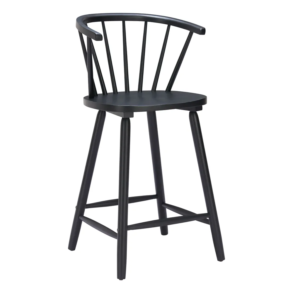 Stenger Counter Stool Black