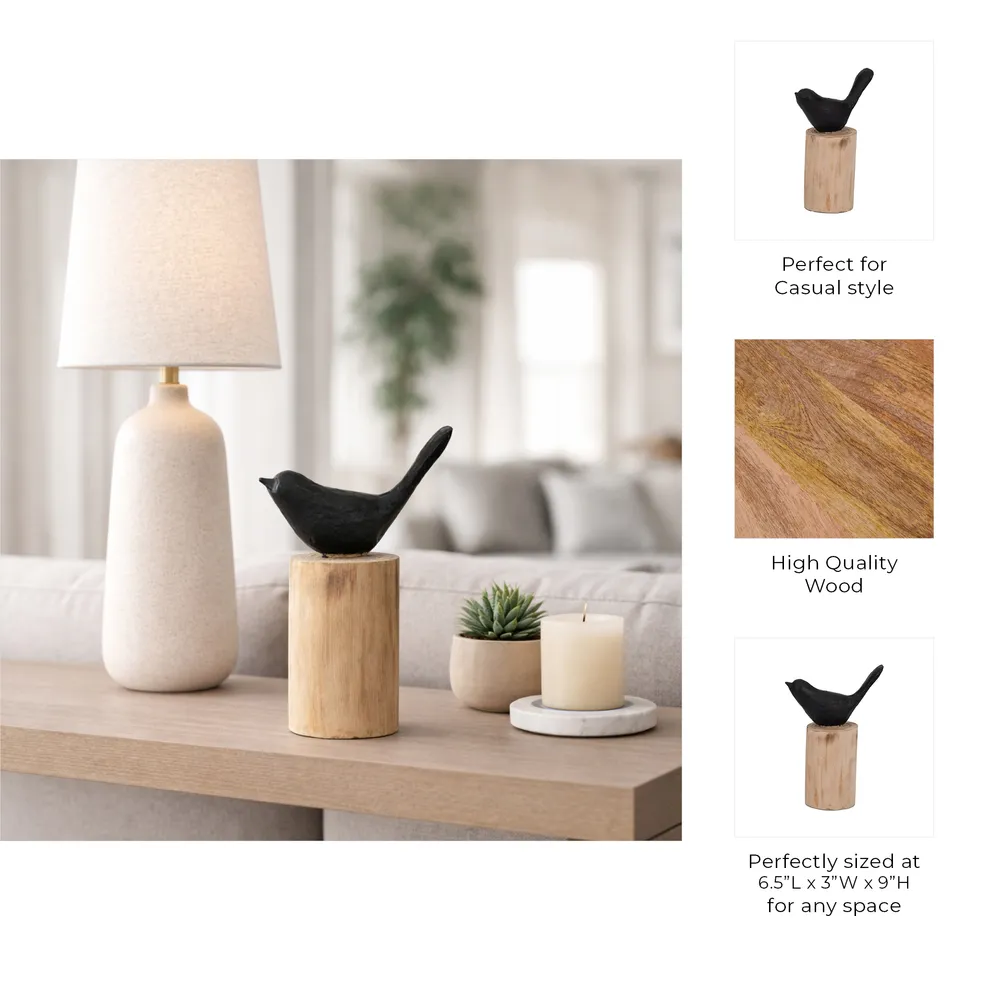 FINTONBURN BLACK DECOR 9 (IN)