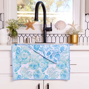 Nautilus Shells Eco Kitchen Tea Towel 3