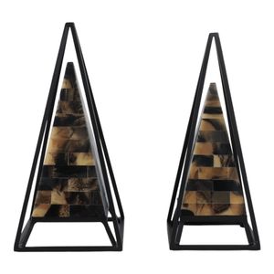 ZANEPARK SET OF 2 TAN DECOR 13 (IN) 1