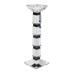 DALEYBROOK CLEAR CANDLE HOLDER 12 (IN) 5