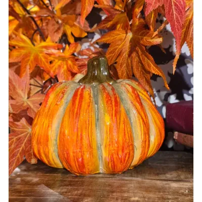 Fieldstone Pumpkin 7x7x6in