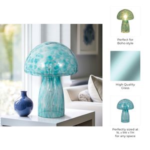 WALTONVALE GREEN LAMP 11 (IN) 9