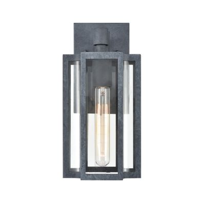 Bianca 13″ High 1-Light Outdoor Sconce - Aged Zinc