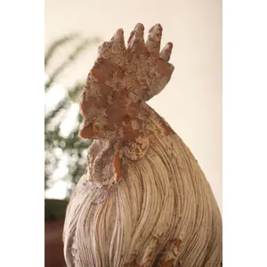 Faux Concrete Rooster 2