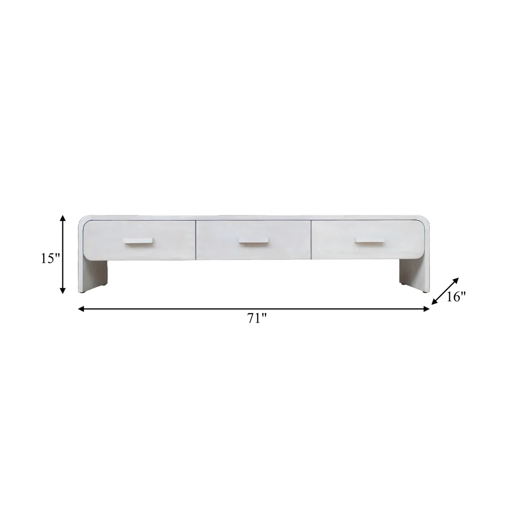 BLANTONSTONE WHITE CONSOLE 71 (IN)