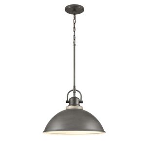 North Shore 18'' Wide 1-Light Outdoor Pendant - Iron 1