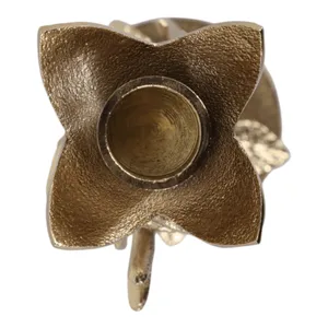 HOLLYMOOR GOLD CANDLE HOLDER 11 (IN) 9