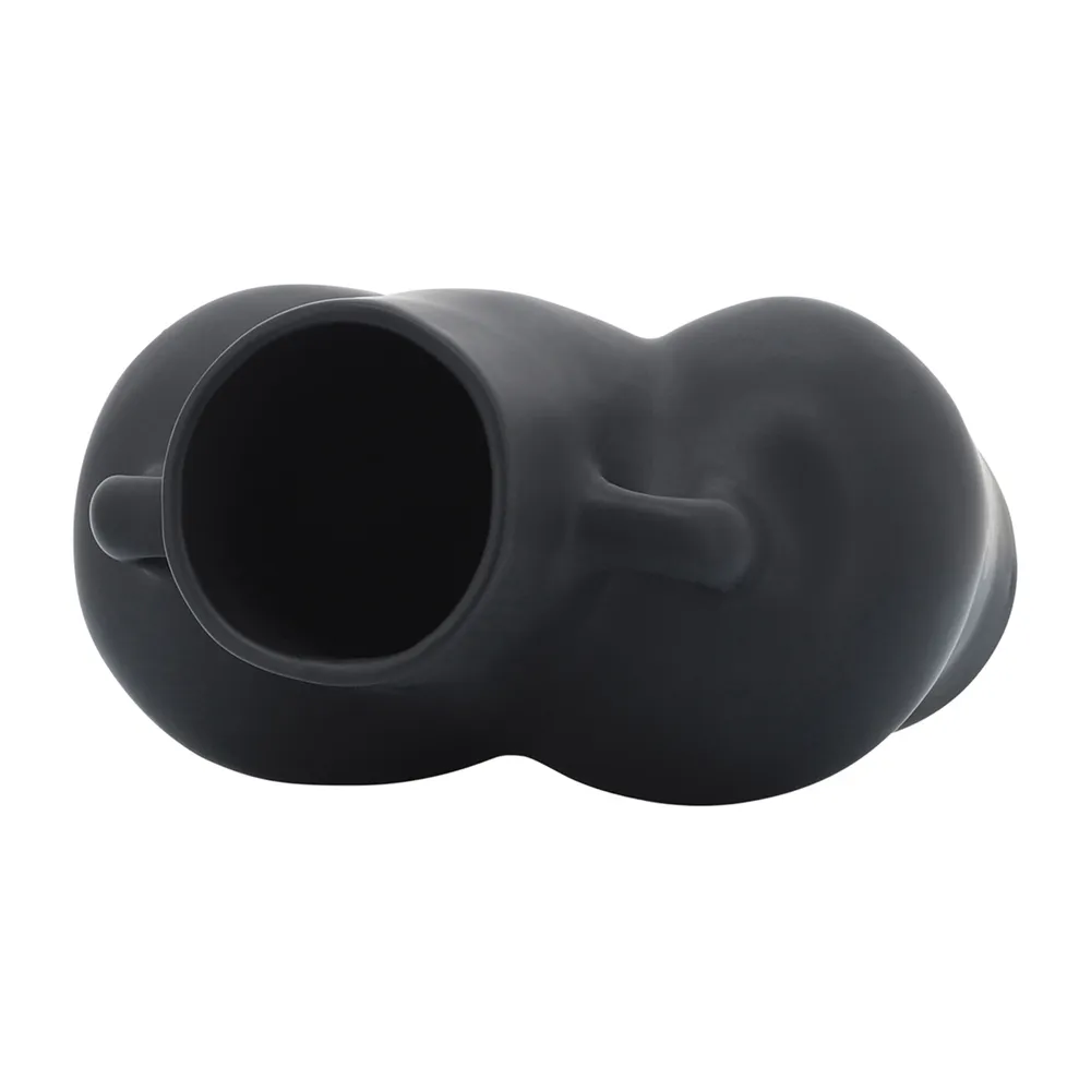 GLOVERSIDE BLACK VASE 8 (IN)