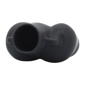 GLOVERSIDE BLACK VASE 8 (IN) 8