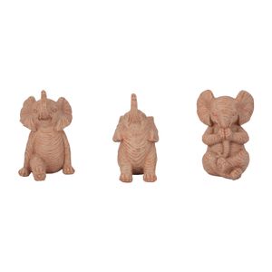 WALTONTON SET OF 3 BROWN DECOR 6 (IN) 1