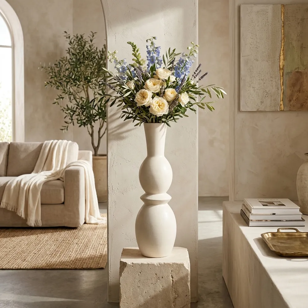 KAYECROSS IVORY VASE 24 (IN)