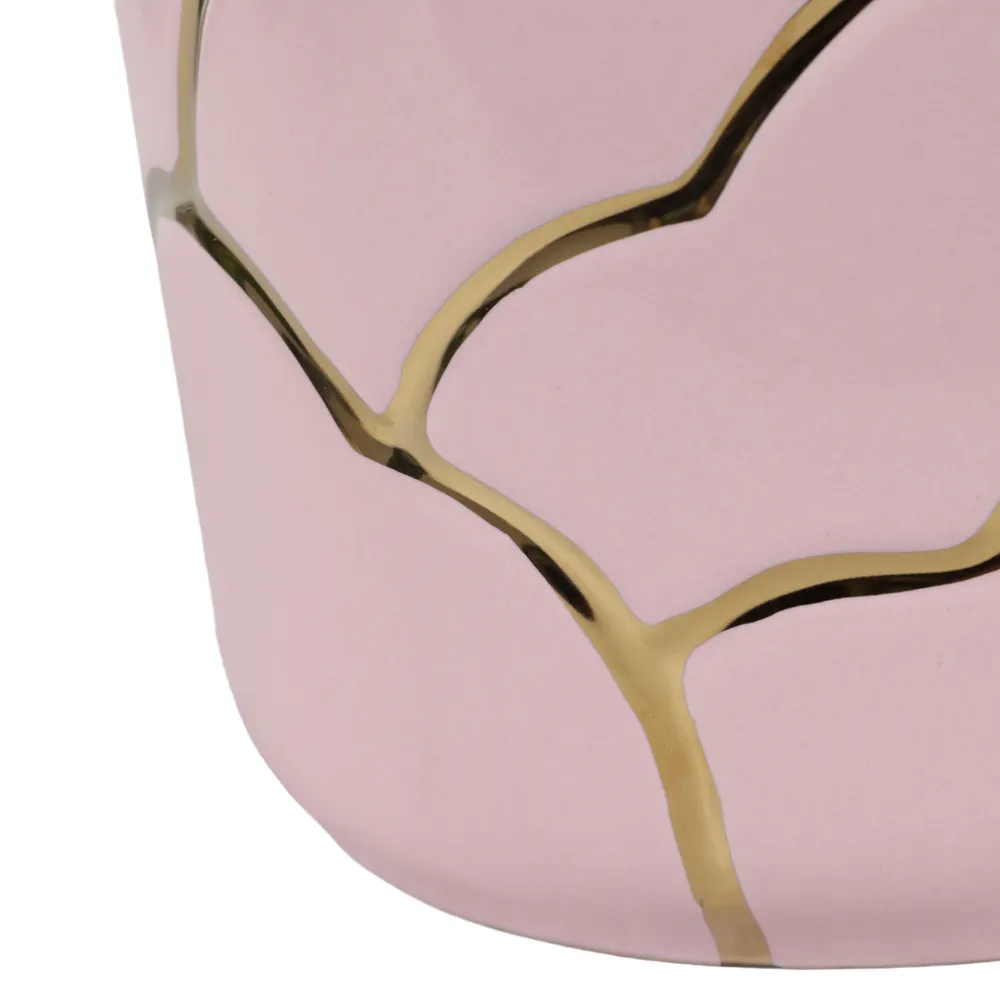 BRIGHTONROSE SET OF 2 PINK PLANTER 7 (IN)
